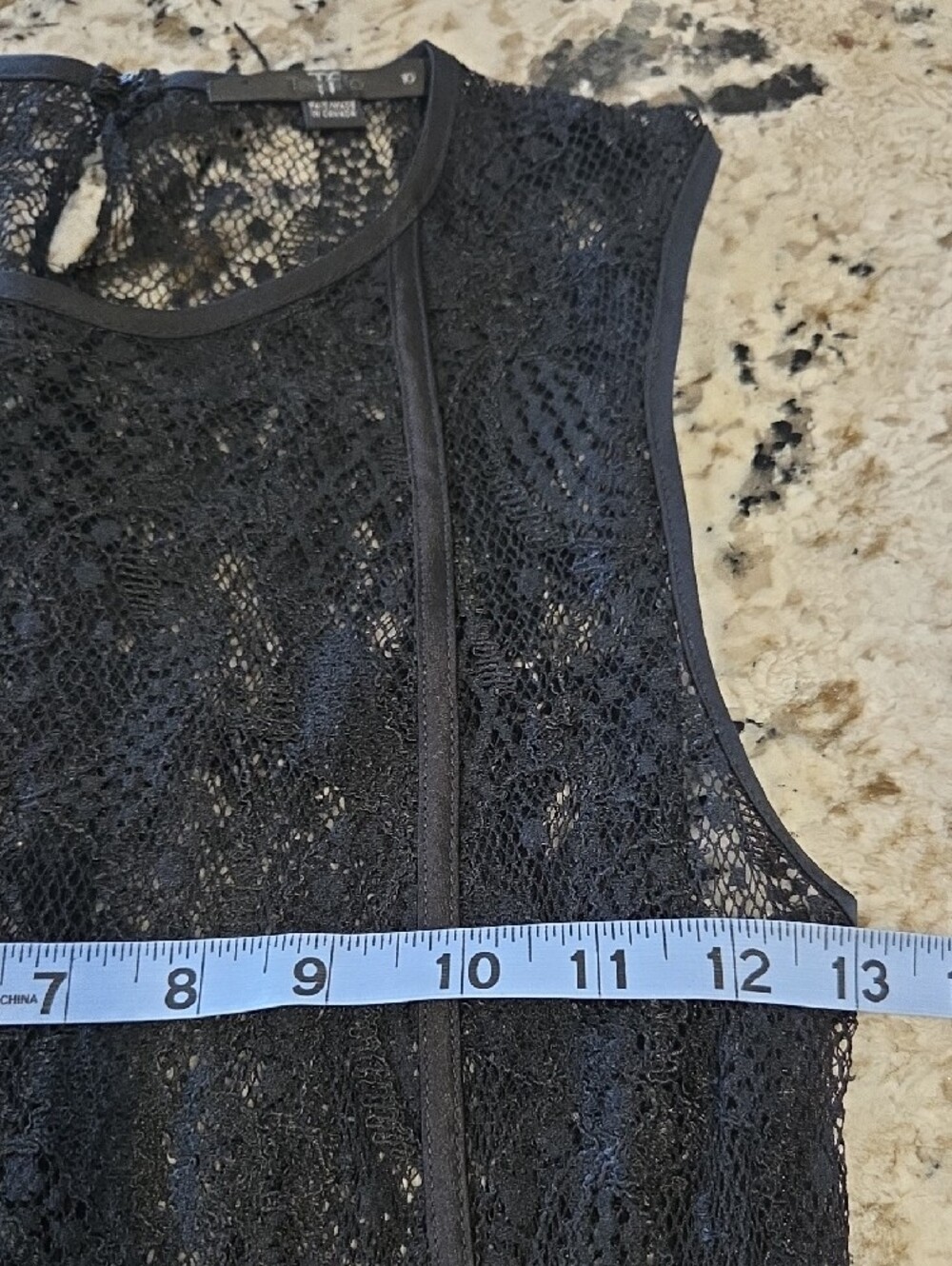 Teenflo Black Lace Midi Dress - Picture 4 of 6